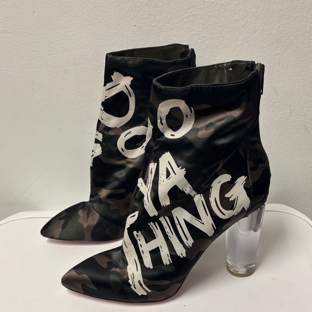 Aldo DO YA THING CAMO Camouflage Ankle Boots, Brand New and stylish. Size : 8 - Picture 6 of 14